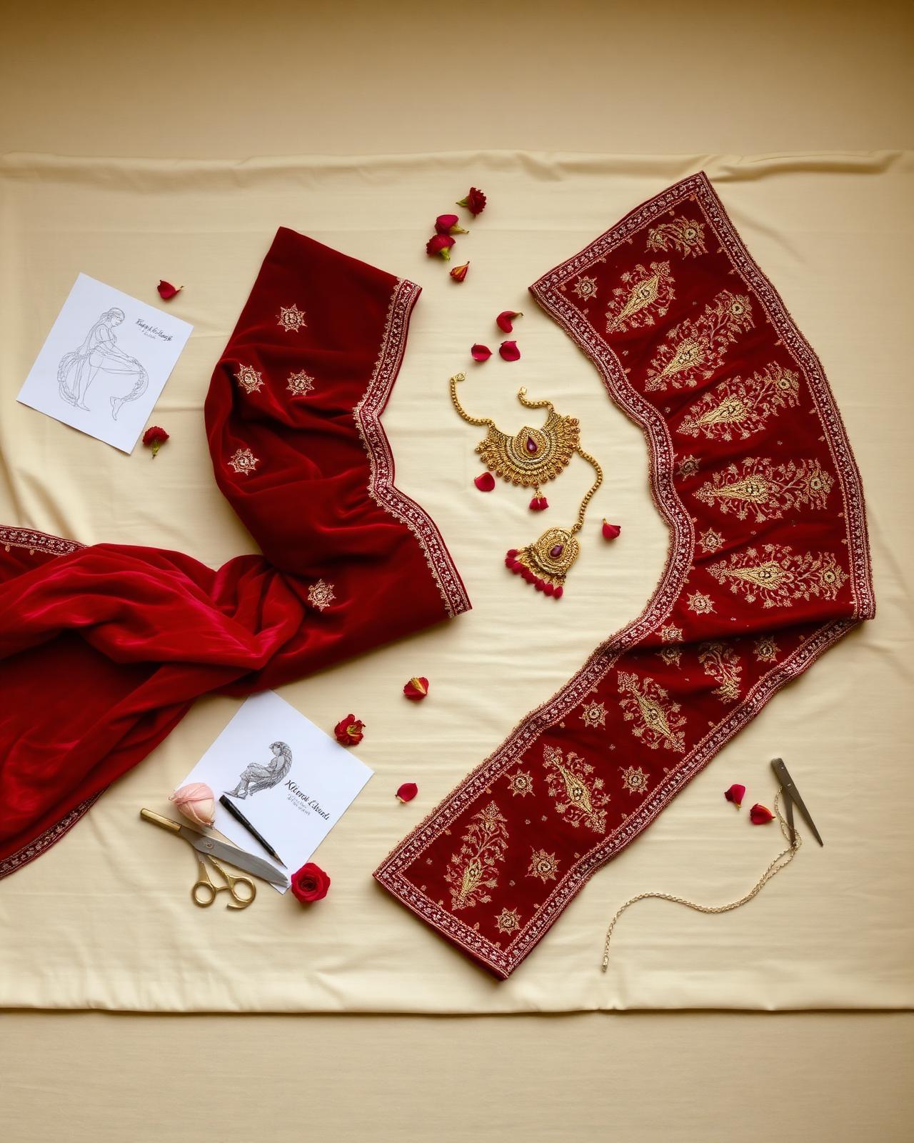 Le Wraps by Nidhi Sachdev — Bridal Couture Brochure cover