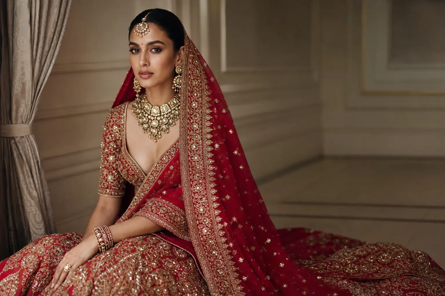 Le Wraps luxury bespoke bridal atelier in Friends Colony East, New Delhi
